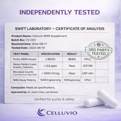 Complex 1, 000Mg Per Dose, 120 Plant-Based Capsules | 10-In-1 Formula Containing Nicotinamide Mononucleotide, Vitamin C, Resveratrol, Coq10, TMG, Quercetin, And Glutathione | Precursor for NAD+ Supplements